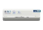 IFB 2025 Model Silver Star Series 1 Ton 3 Star Split AC with HD Compressor, AI, Dual Gold Fin, Nano Tek Coating & 8-in-1 Flexi Mode – White (CI133SS11RGM1, Copper Condenser)