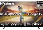 Hisense 108 cm (43 inches) E6N Series 4K Ultra HD Smart LED Google TV 43E6N (Black