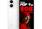 Tecno POP 9 5G (Aurora Cloud, 8GB+128GB) | D6300 5G Processor | 48MP Sony AI Camera | 4+ Year Lag Free Fluency |5000 mAh Battery |Dual Speaker | Without Charger