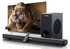 CrossBeats Blaze B600 Max 2.1 Home Theatre 325W Sound bar for TV with subwoofer| Remote Control | Bluetooth Speaker with Bass| Soundbar 3 EQ Modes, HDMI Arc, USB Optical & Aux| Music System for Home