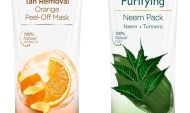 Himalaya Herbals Tan Removal Orange Peel-off Mask, 100g & Himalaya Herbals Purifying Neem Pack, 100g Packaging might differ