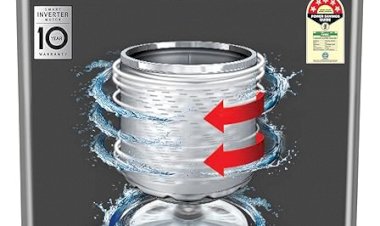 LG 7 Kg 5 Star Smart Inverter Technology Fully Automatic Top Load Washing Machine (T70VBMB1Z, Auto Prewash, Turbodrum, Stainless Steel drum, LED Display, Smart Diagnosis Middle Black)