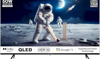 Blaupunkt 108 cm (43 inches) Quantum Dot Series 4K Ultra HD QLED Google TV 43QD7050 (Black)