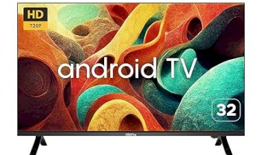 aisen® 80cm (32 Inches) HD Smart Frameless Series HD Ready Android Smart LED TV A32HDS624 (Black)